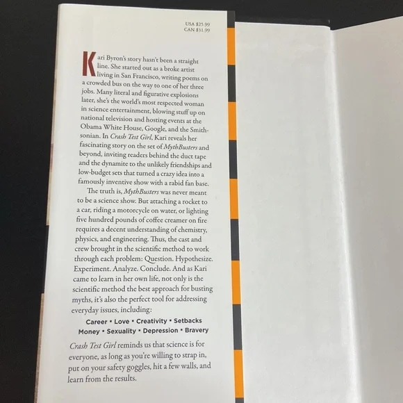 Crash Test Girl Book by Kari Byron Hardcover - Picture 6 of 7